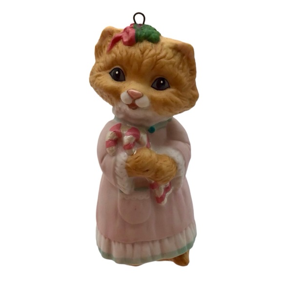 Hallmark 1991 “Christmas Kitty” Ornament - Picture 1 of 12